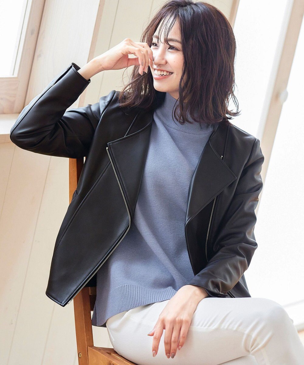 本革 ノーカラーライダースシープレザージャケット Tiaclasse ファッション通販 公式通販 オンワード クローゼット 本革 ノーカラーライダースシープレザージャケット Tiaclasse ファッション通販 公式通販 オンワード クローゼット