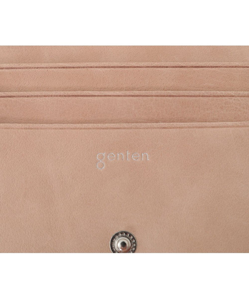 genten アンティーコ×LIBERTY 二つ折り財布 