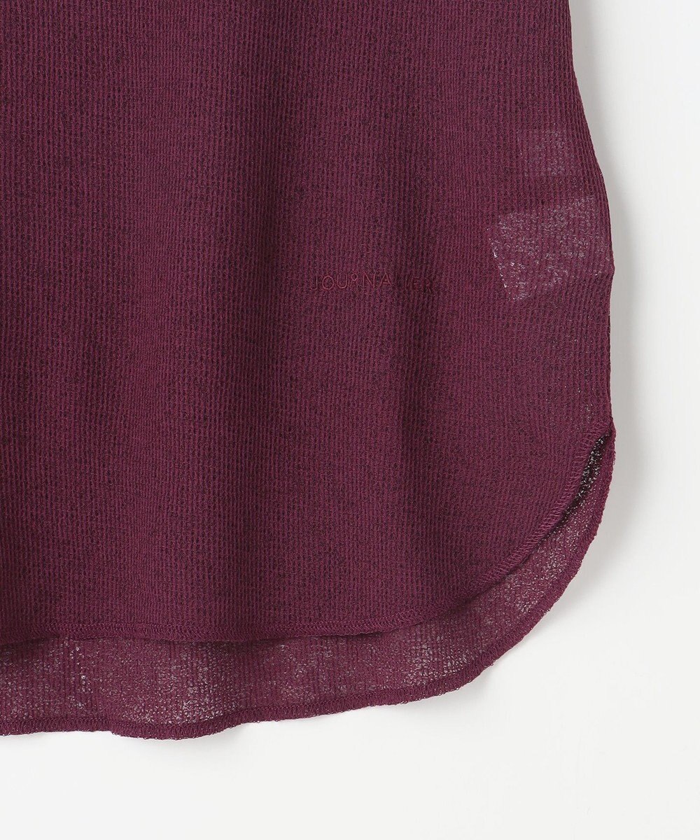 ANY L シアーワッフルロングスリーブTシャツ 