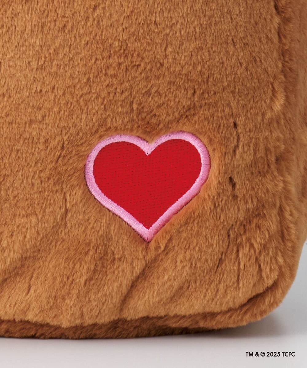 MOONBAT Care Bears(ケアベア) フェイクファーバッグ A4サイズ 手洗い可能 