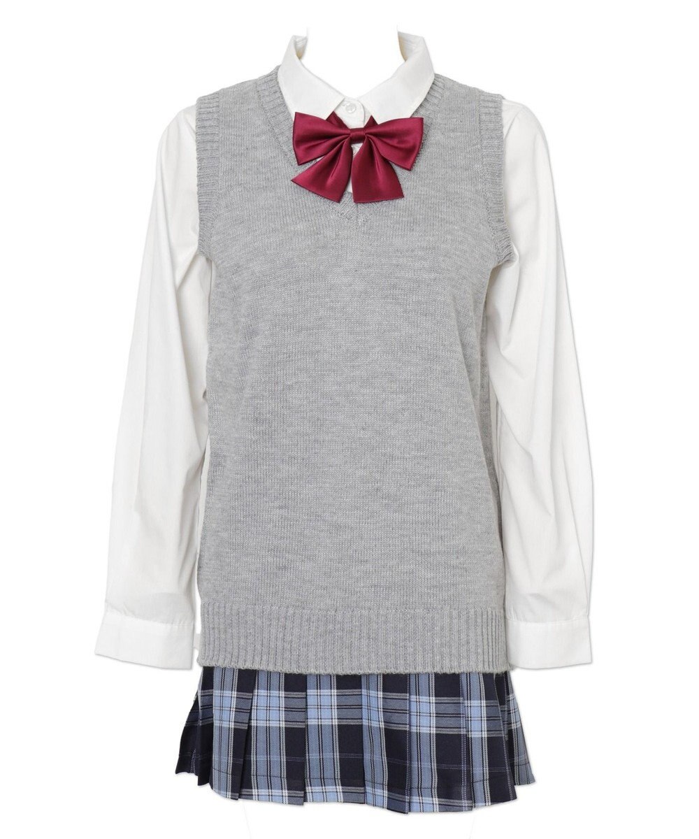 WEGO 【SCHOOLITEM】ベーシックニットベスト 