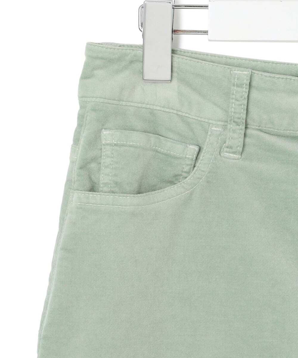 23区 【洗える】23区DENIM ベルベットストレッチ Aライン スカート 