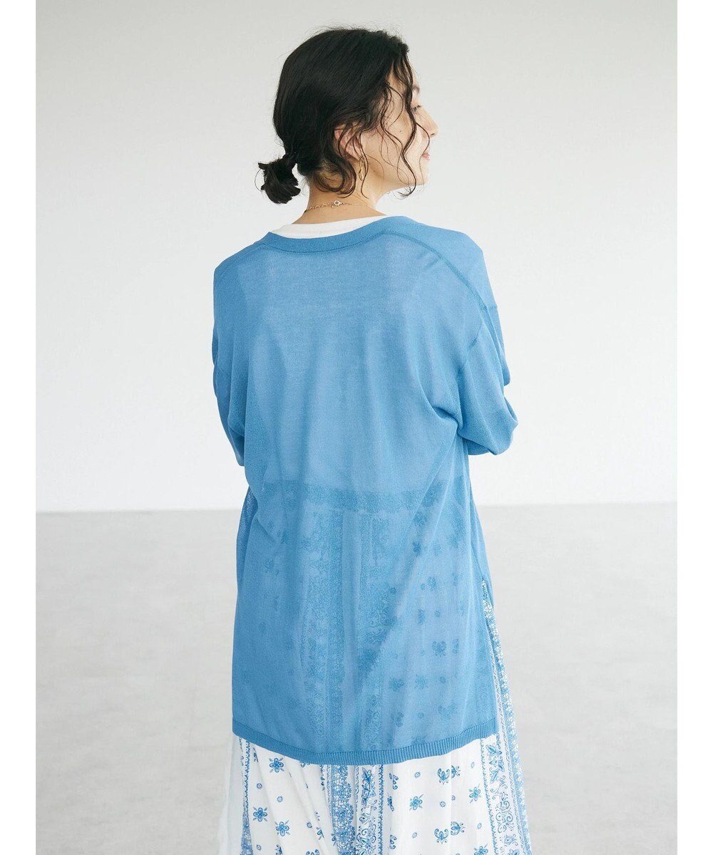 CRAFT STANDARD BOUTIQUE シアーニットトッパーカーディガン 