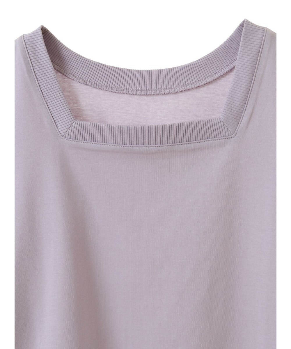 CRAFT STANDARD BOUTIQUE 接触冷感/抗菌防臭/ 前後2WAY半袖スクエアネックTee 