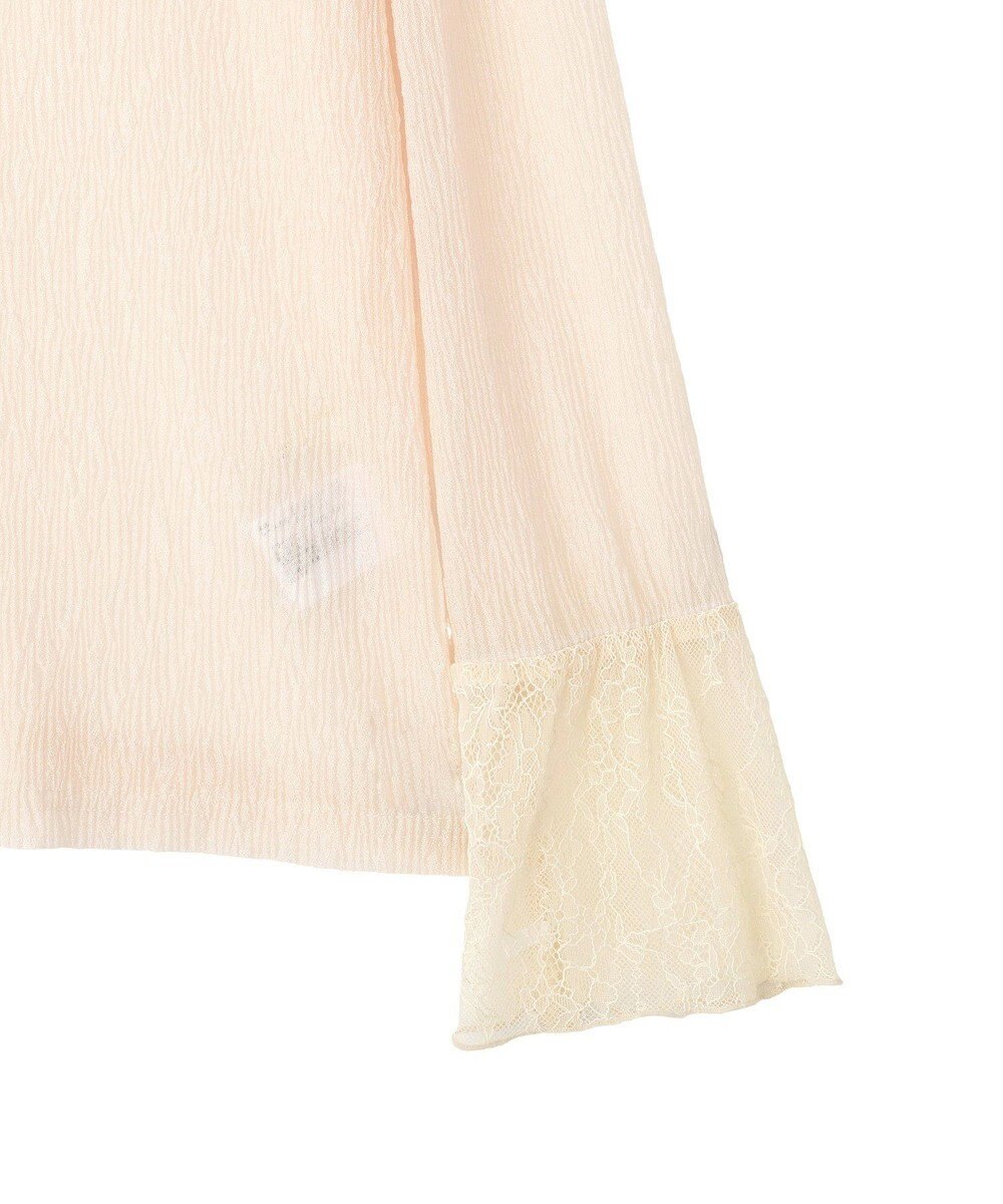 YECCA VECCA 袖レースシアートップス 