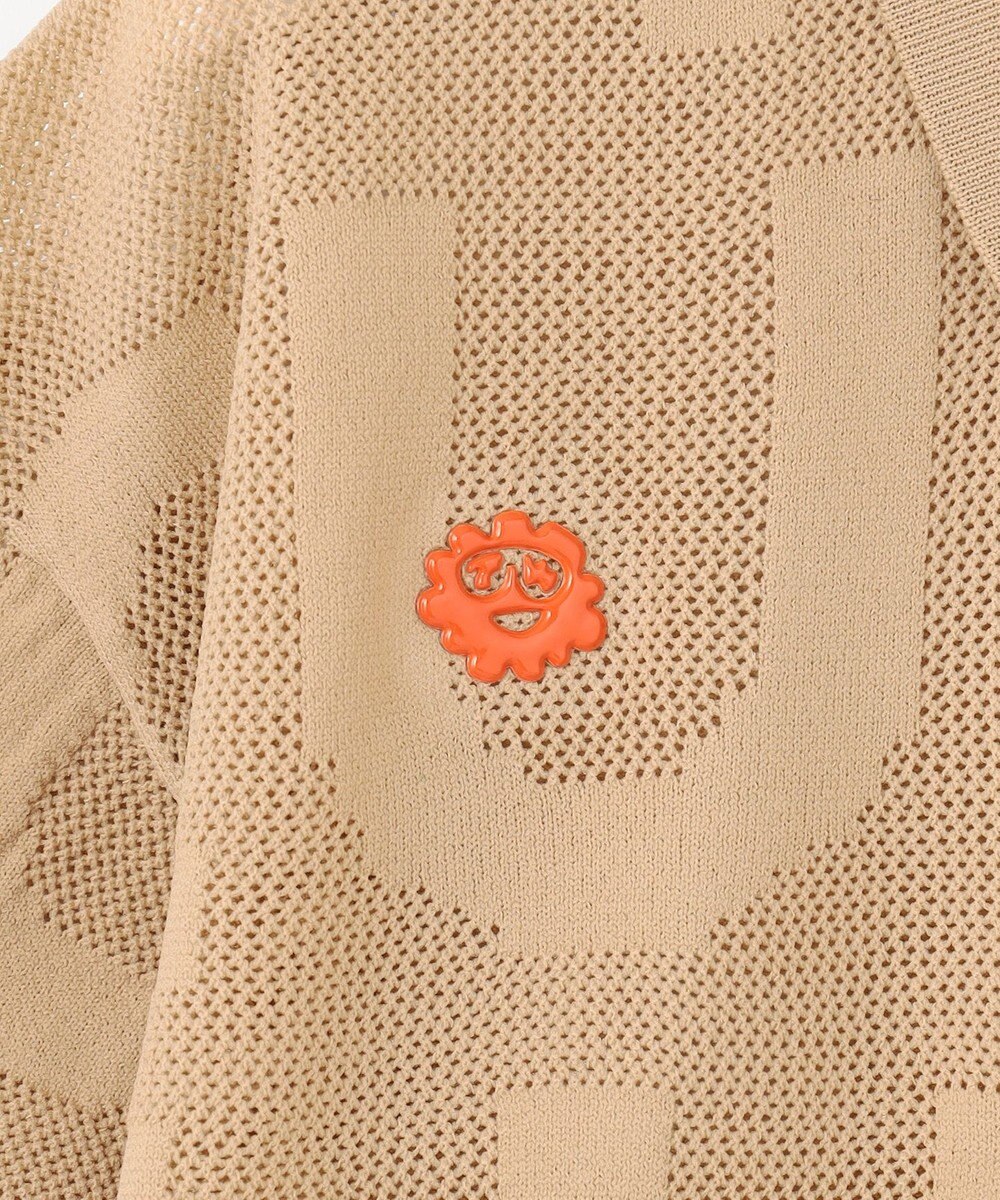 PW CIRCULUS 【手洗い可能】【UNISEX】ニットメッシュポロ ゴルフ 