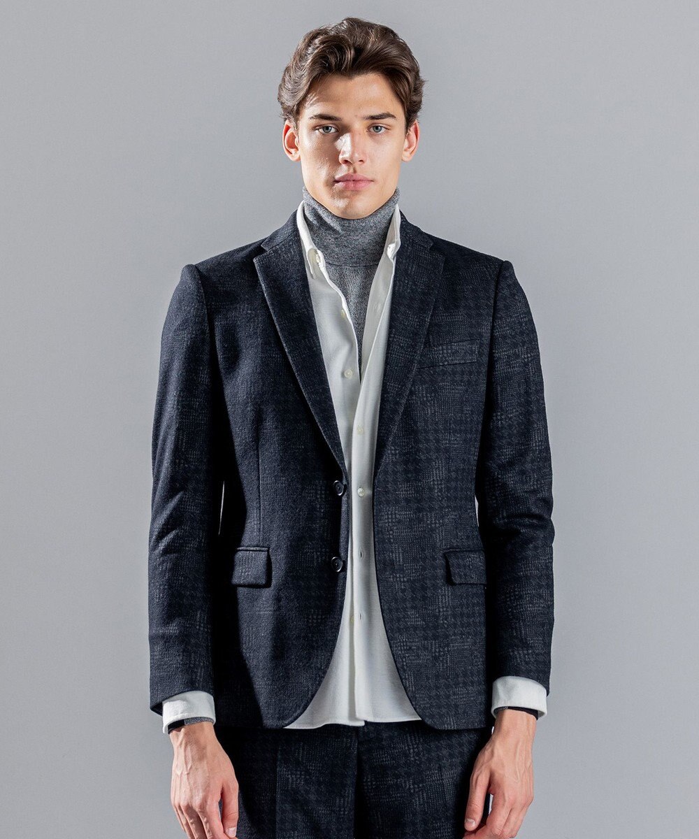 JOSEPH HOMME パッチジャガードジャージー　ジャケット 