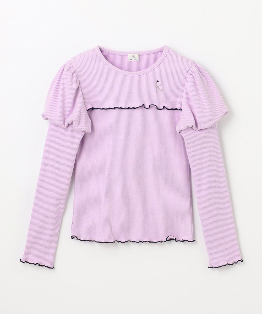 組曲 KIDS 【110-140㎝】パフスリーブ トップス 