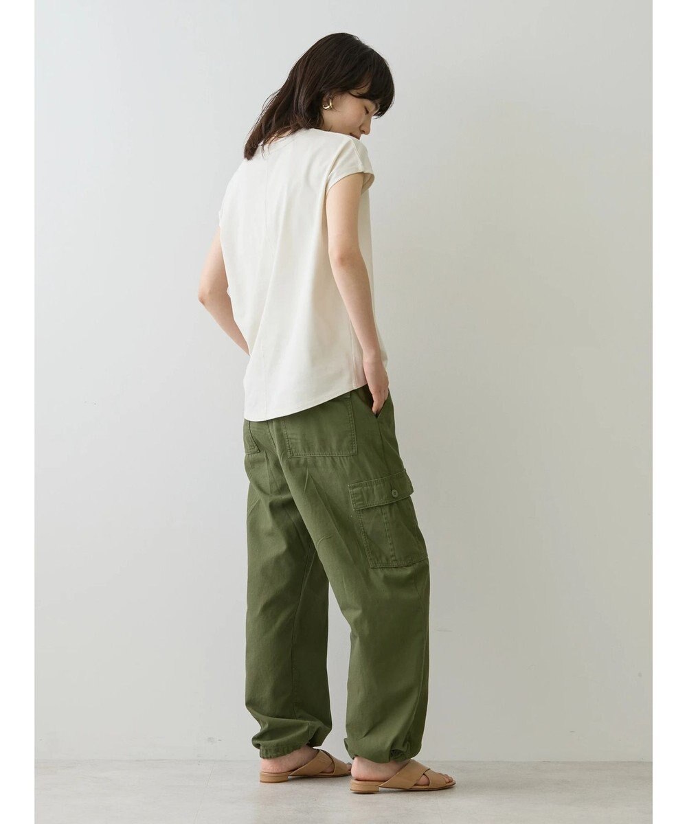 AMERICAN HOLIC 接触冷感フレンチスリーブカットプルオーバー 