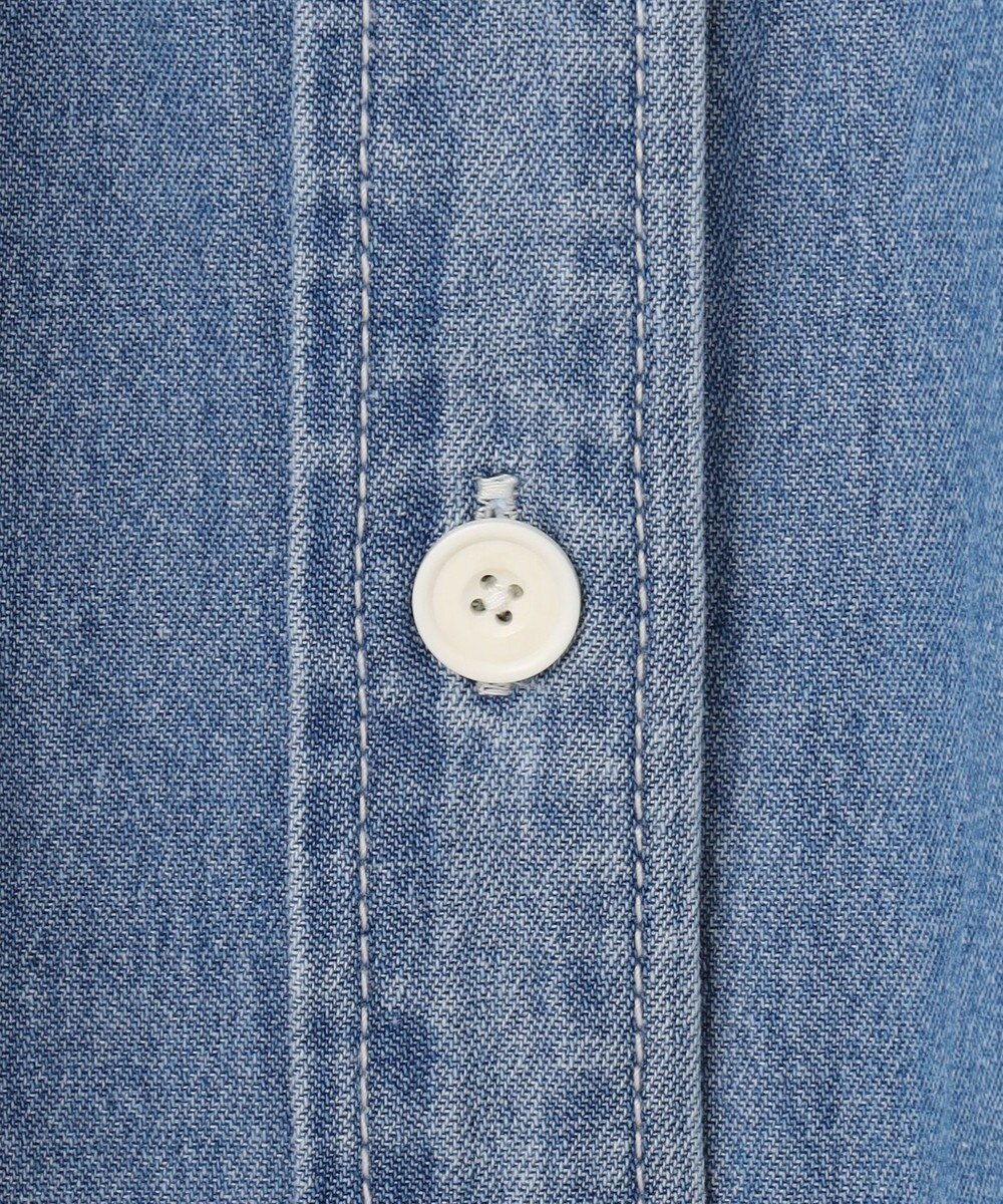 J.PRESS YORK STREET 【WOMEN】デニムロングシャツ ワンピース 