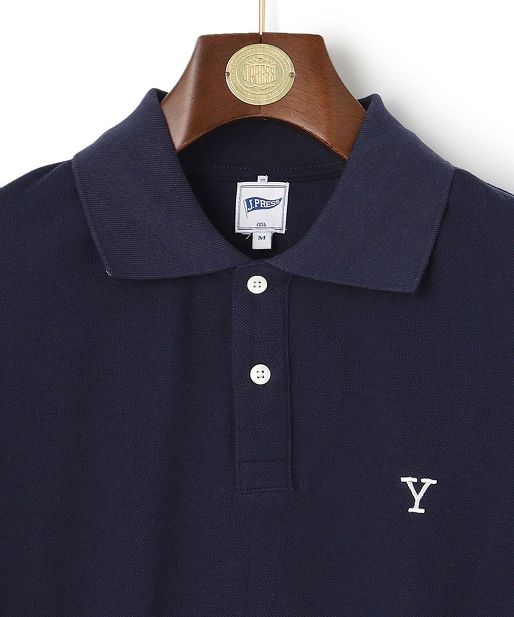 J.PRESS MEN 【Pennant Label】Garment Dyed Polo Shirt / Yale 