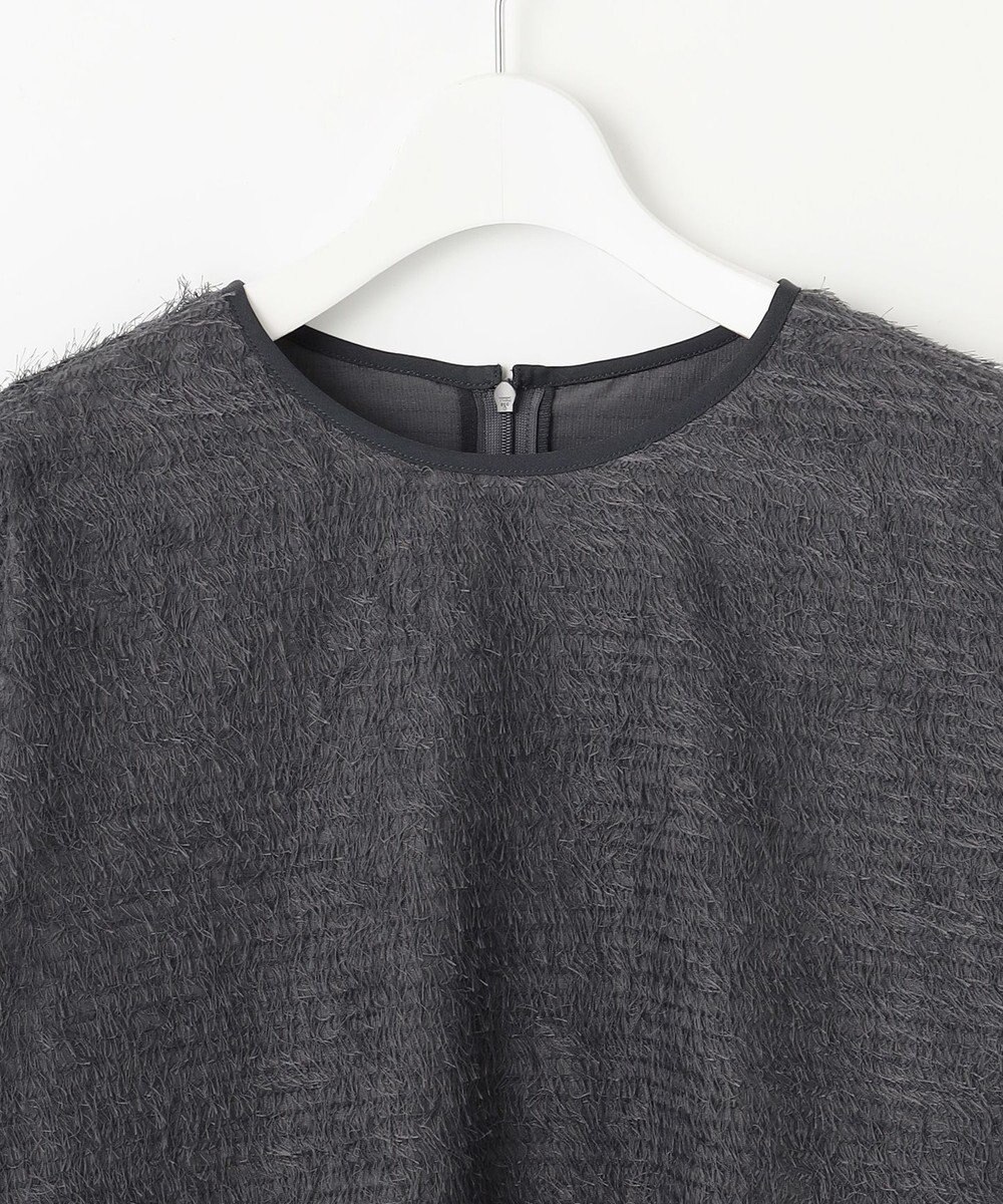 自由区 L 【カタログ掲載】ループカットジャカードプルオーバー ブラウス 