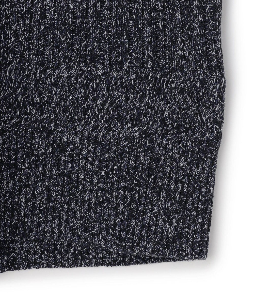 JOSEPH HOMME 【HIGH GRADE LINE】バルキーコットンノットリブ　クルーネックニット 