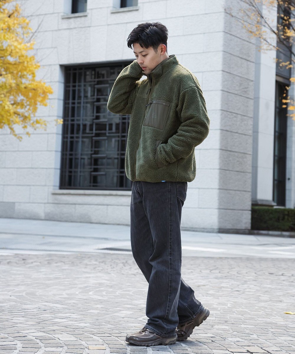 SHARE PARK MENS 【UNISEX】ボアフリースジャケット（L・XLサイズ） 