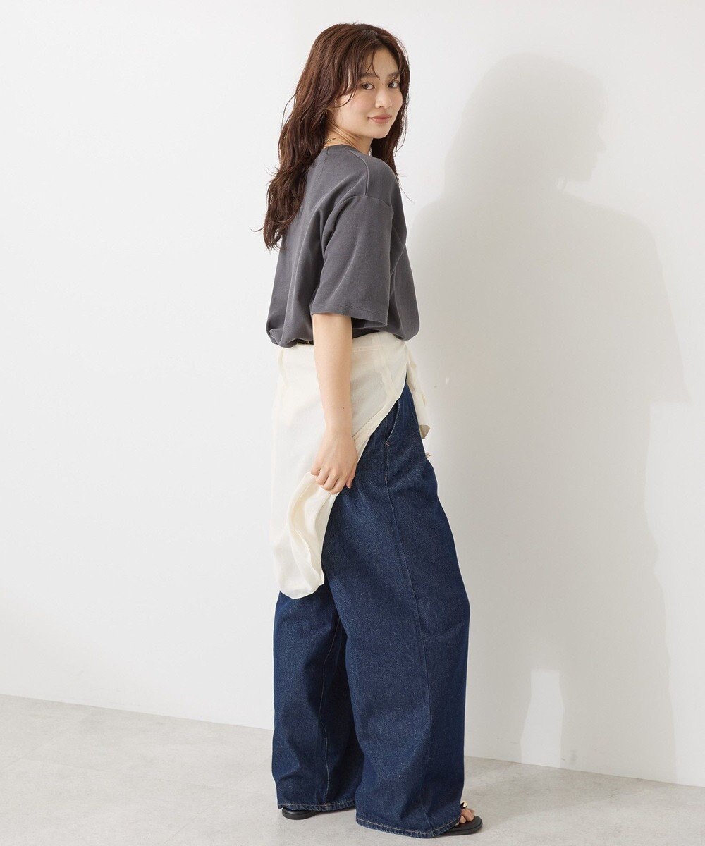 AMERICAN HOLIC 【接触冷感】スムースルーズクルーネックＴシャツ 