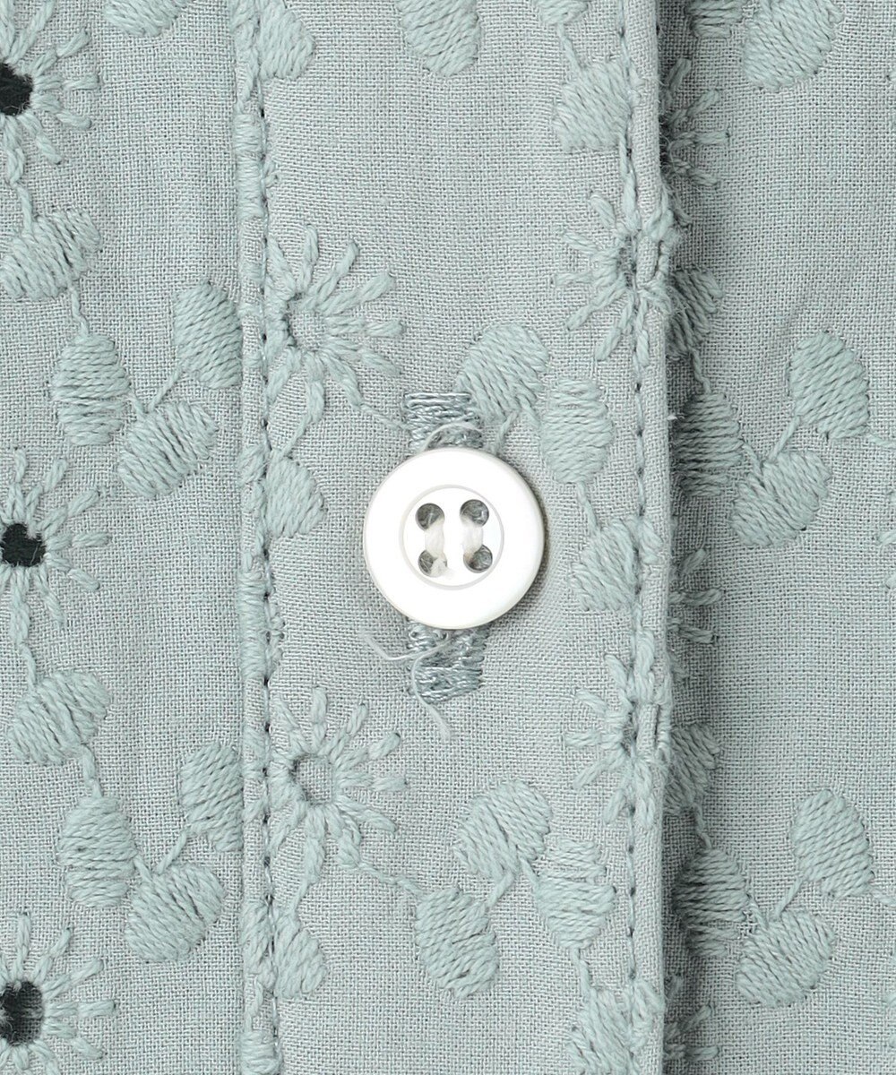 組曲 L エンブロイダリーレースノースリーブ ブラウス 