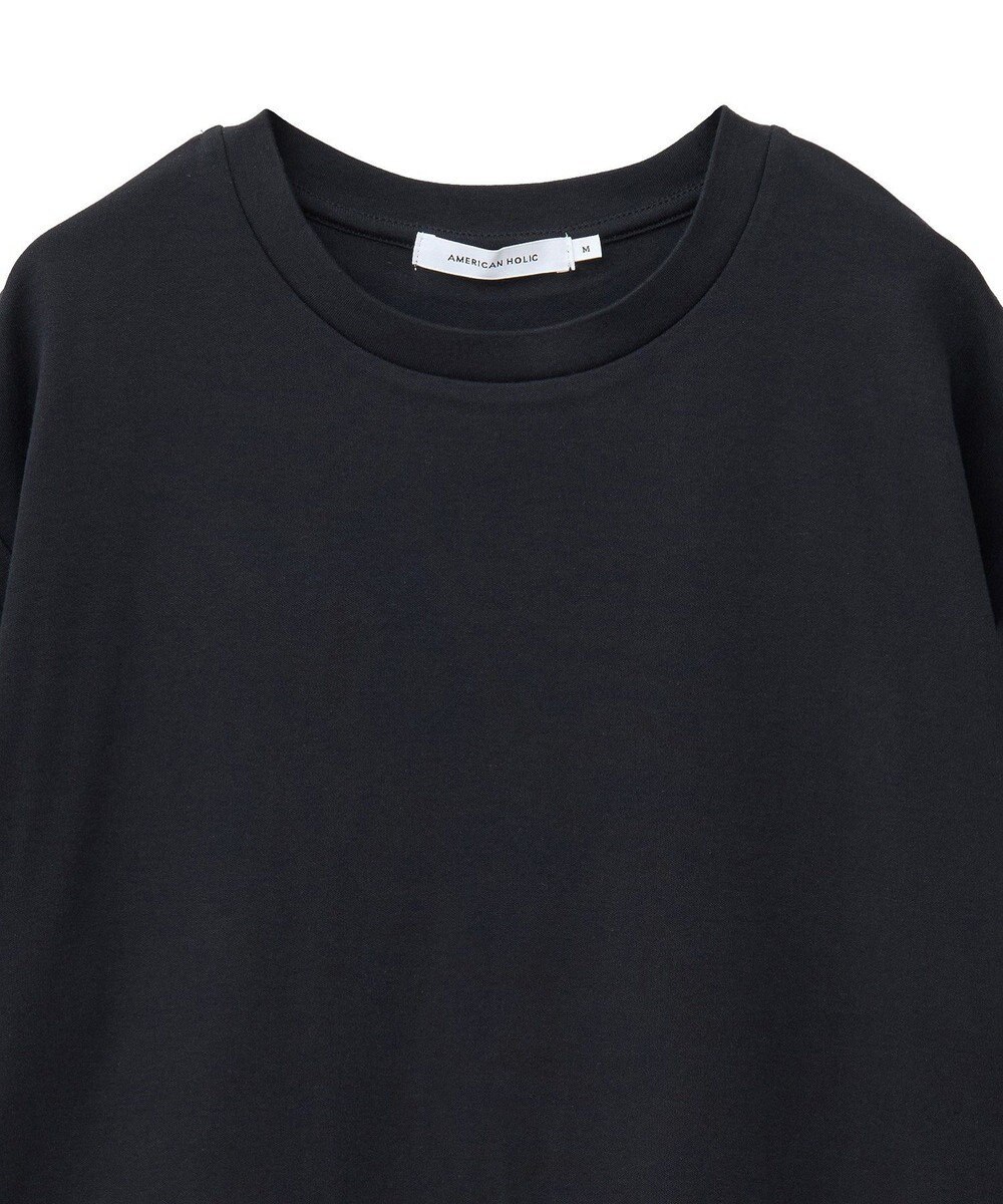 AMERICAN HOLIC 【接触冷感】スムースルーズクルーネックＴシャツ 