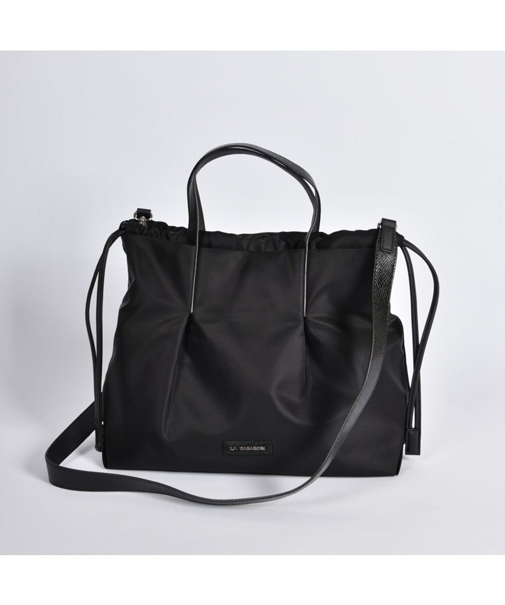 LA BAGAGERIE ドローストリング2WAYトート Sサイズ 