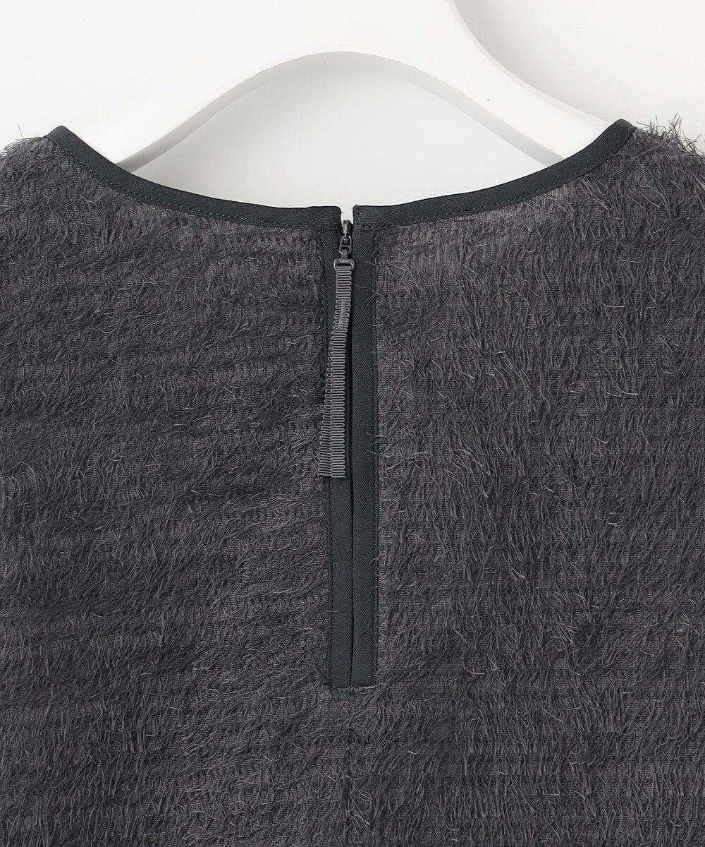 自由区 L 【カタログ掲載】ループカットジャカードプルオーバー ブラウス 