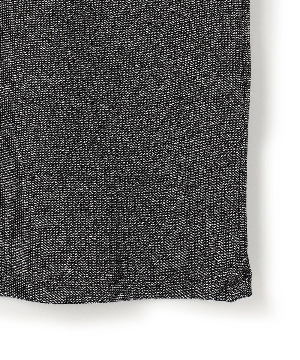 ICB L 【洗える】 シャイニーリブテレコ プルオーバー 