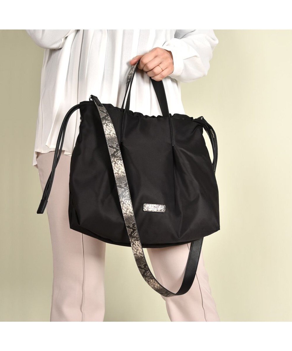 LA BAGAGERIE ドローストリング2WAYトート Sサイズ 