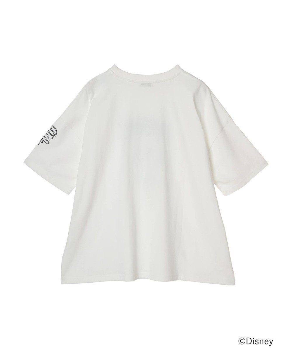 earth music&ecology Ｇｏｏｆｙ＆Ｍａｘ／箔プリントＴｅｅ 