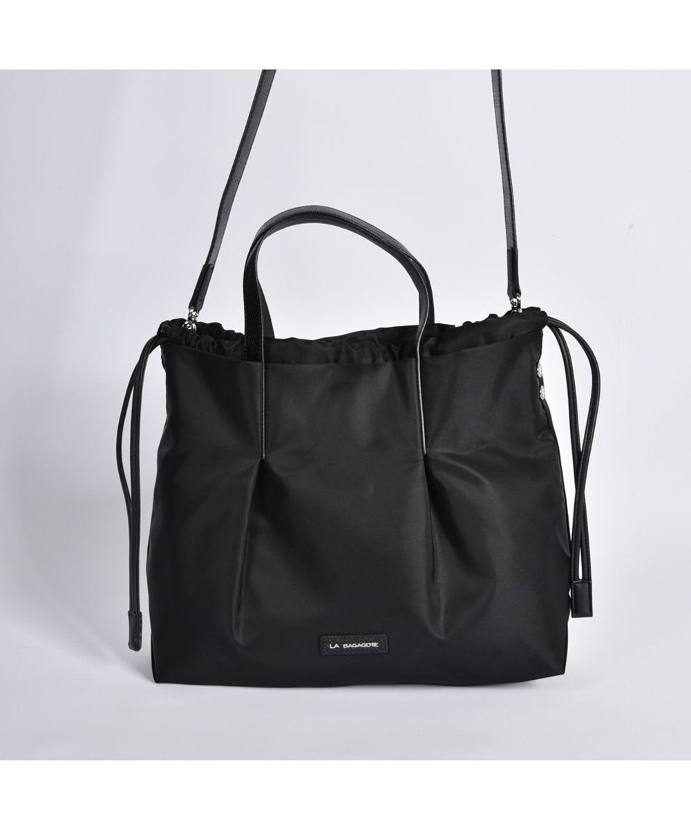 LA BAGAGERIE ドローストリング2WAYトート Sサイズ 