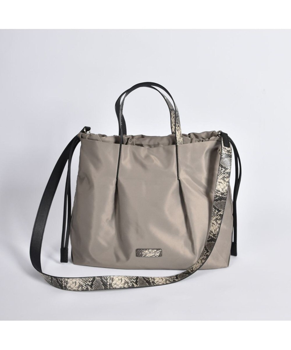 LA BAGAGERIE ドローストリング2WAYトート Sサイズ 