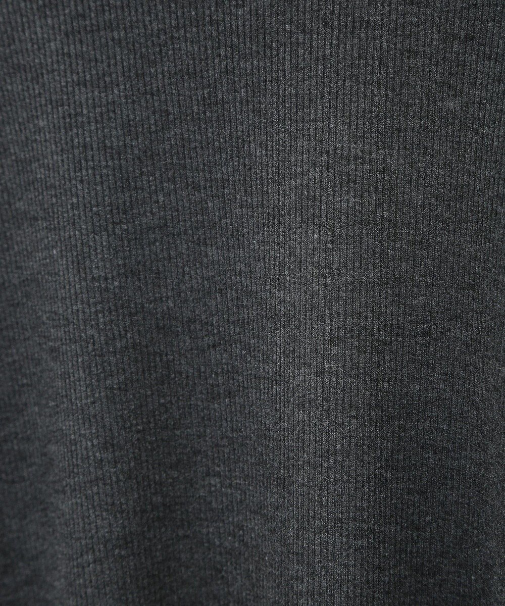 earth music&ecology リブタートルネックプルオーバー 