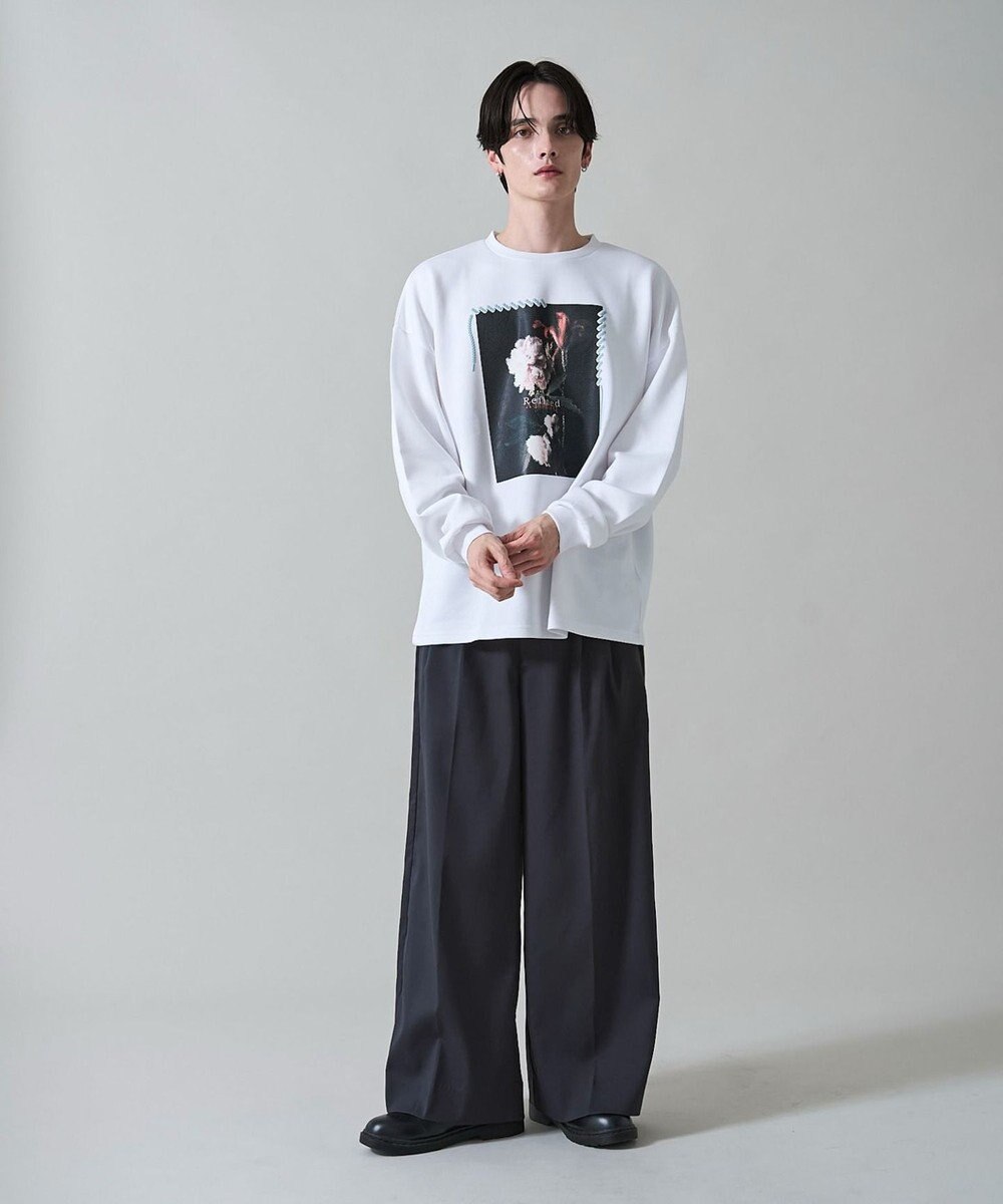 WEGO シートプリントプルオーバー 