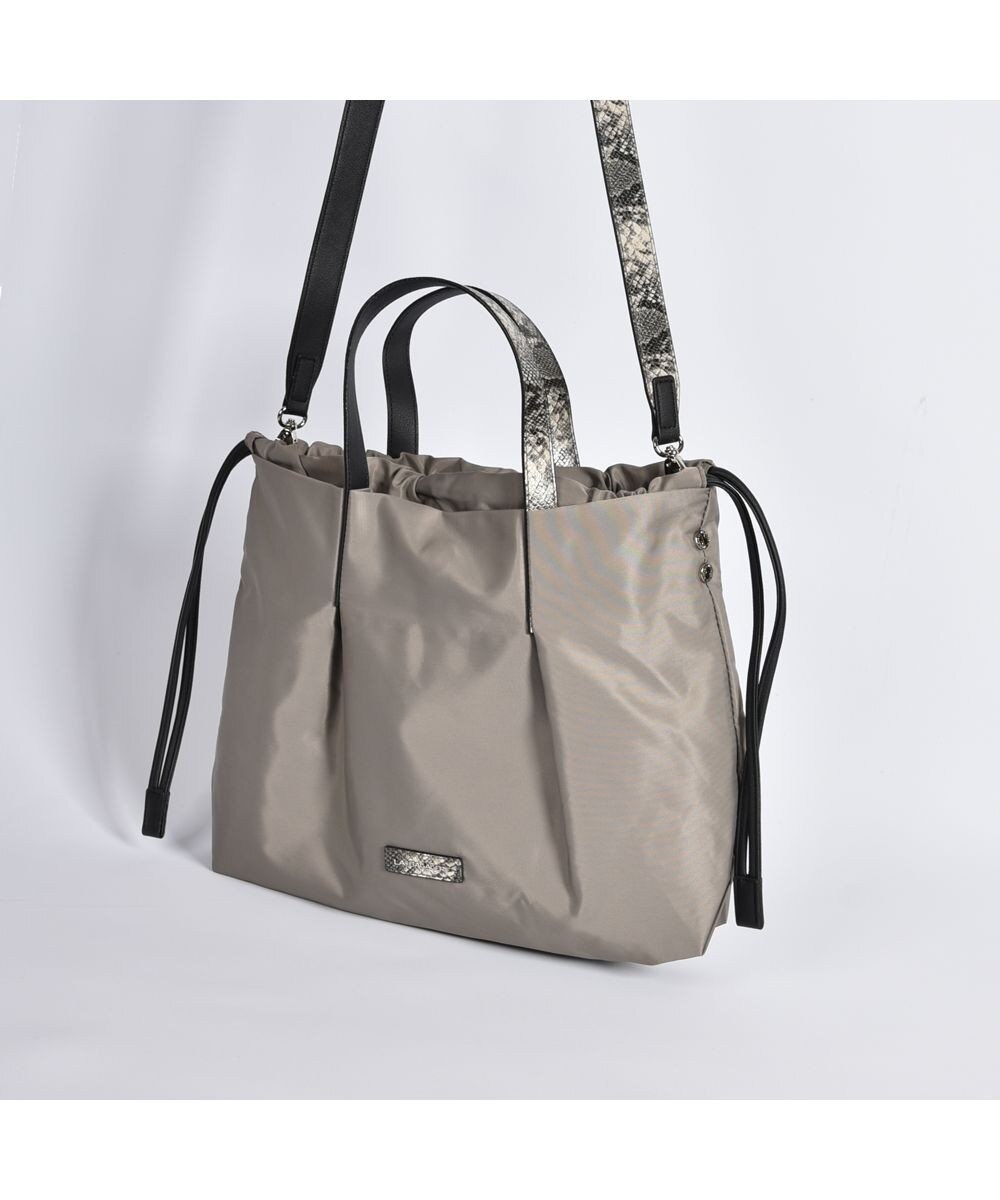 LA BAGAGERIE ドローストリング2WAYトート Sサイズ 