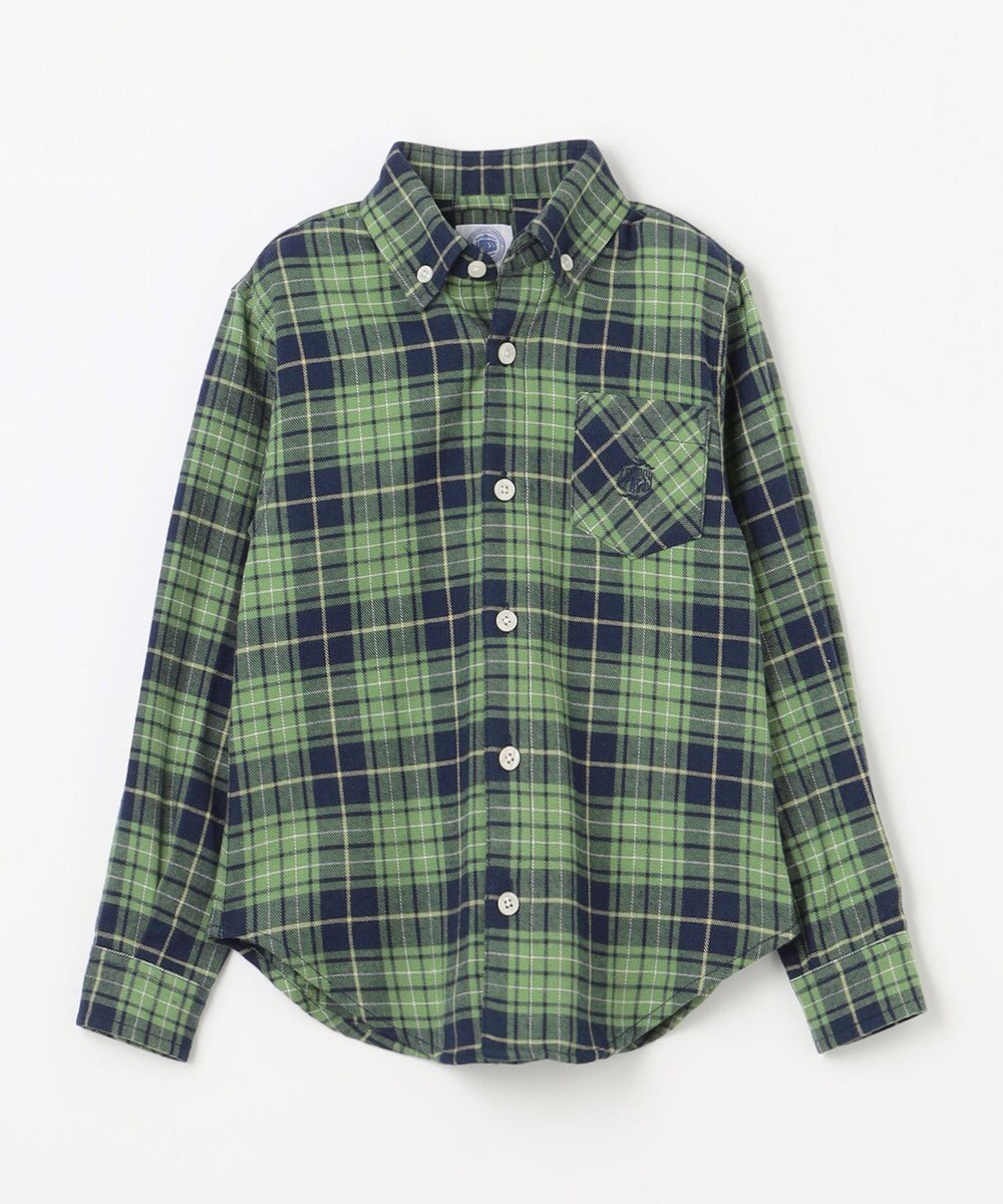 J.PRESS KIDS 【110-130cm】起毛チェックシャツ 