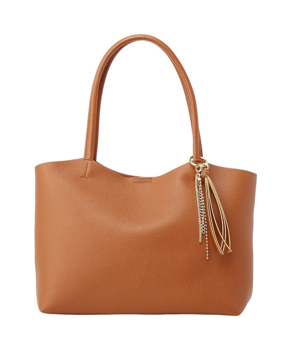 earth music&ecology 【軽量】チャーム付きトートバッグ 