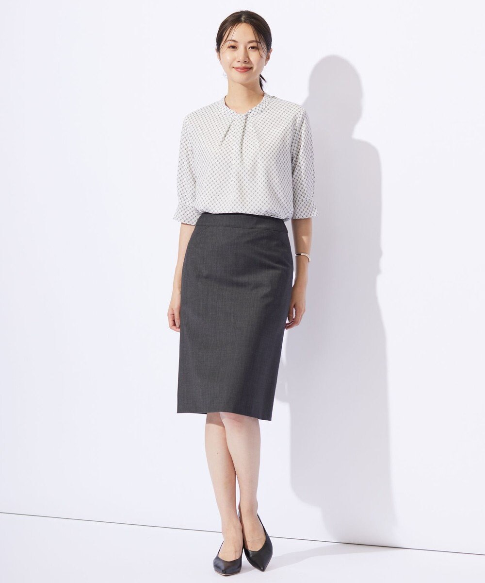 J.PRESS LADIES S 【セットアップ対応】BAHARIYE PINHEAD スカート 