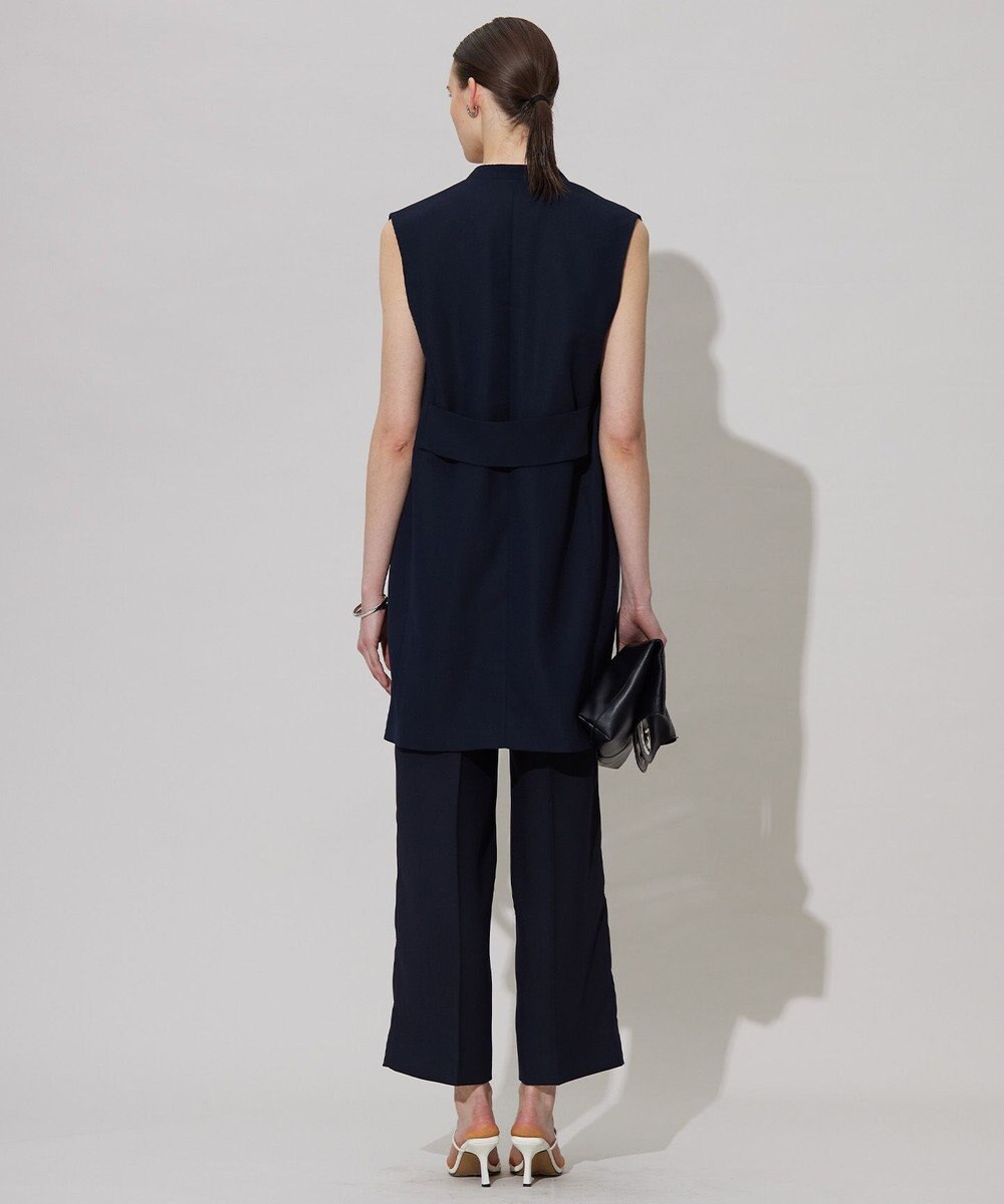 ICB L 【UVケア・接触冷感・速乾・防シワ・洗える】 FluidBackSatin ジレ 