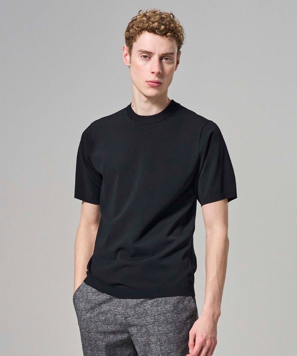 JOSEPH HOMME 【新色追加】リュクスレーヨン　クルーネック半袖ニット 