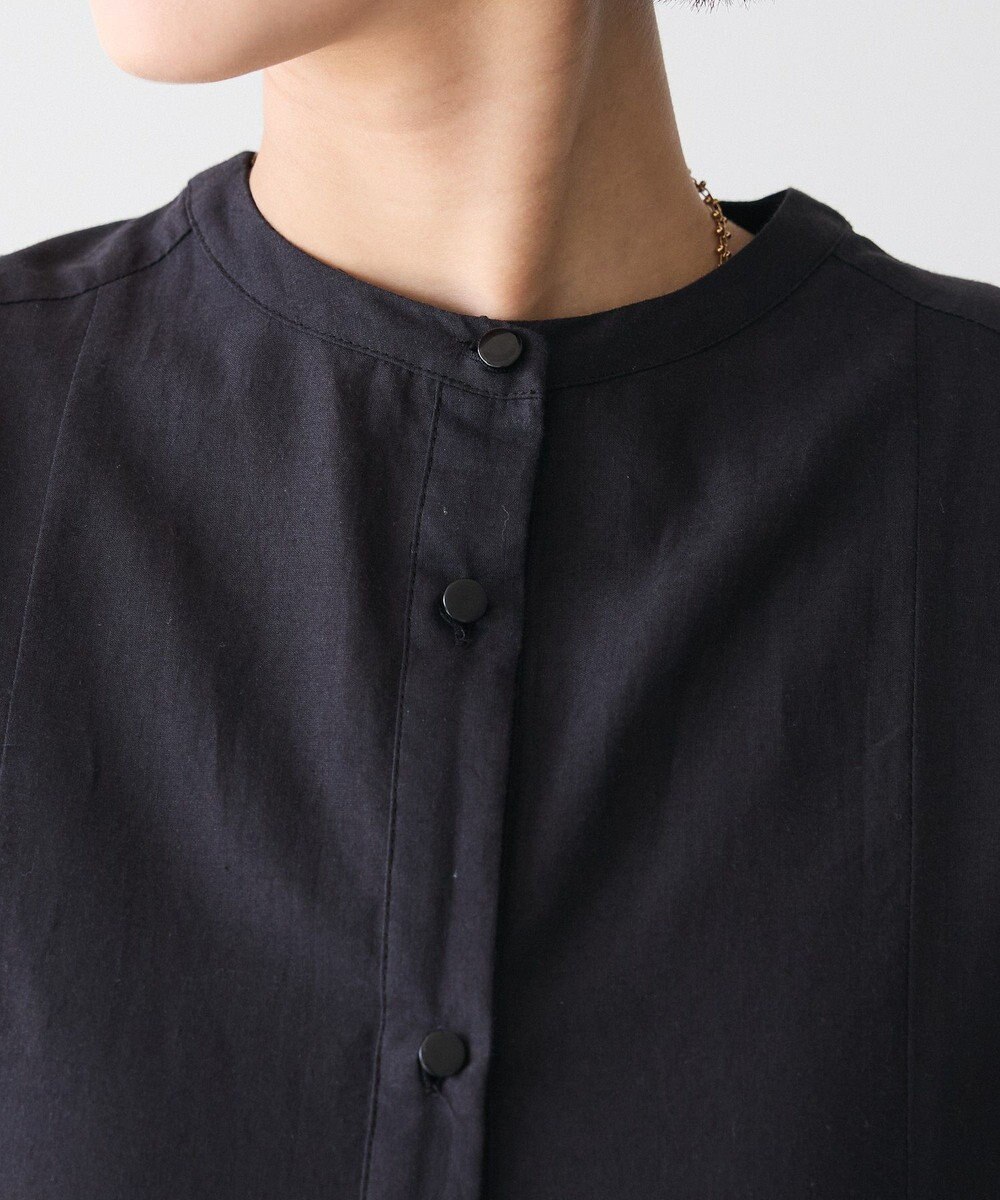 CRAFT STANDARD BOUTIQUE インド綿フレンチスリーブワンピース 