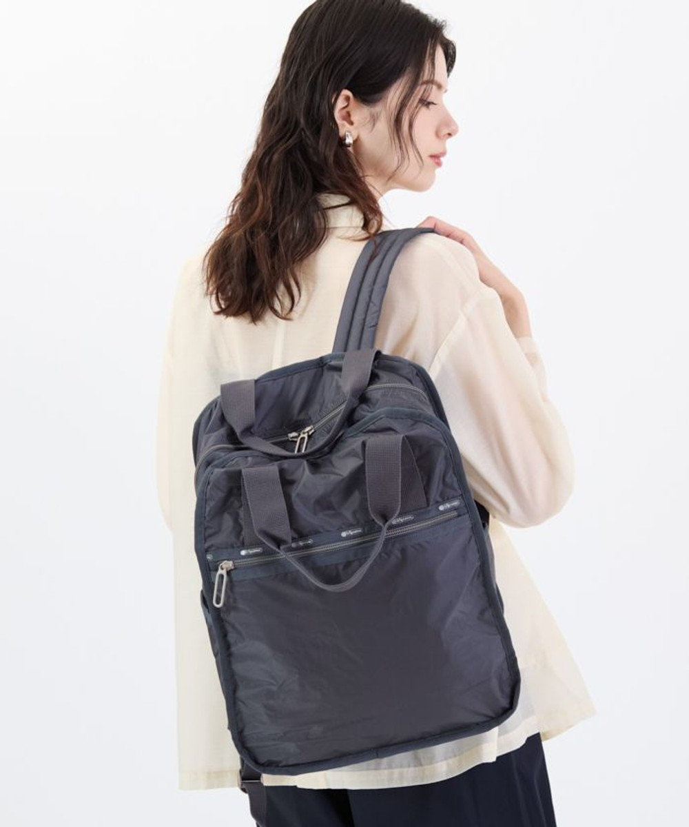 LeSportsac CR URBAN BACKPACK/シャドウグレーC 