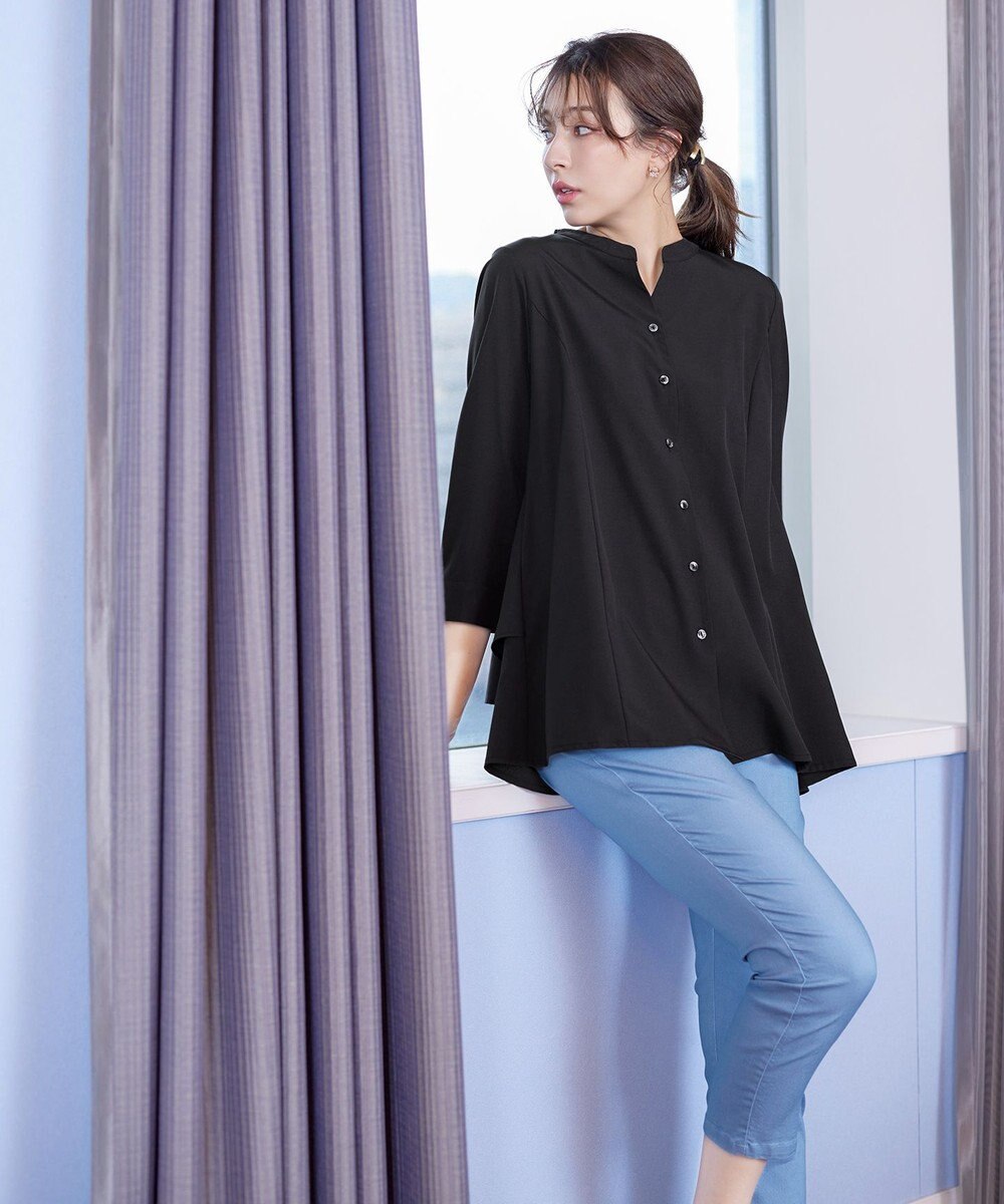 Tiaclasse 【新色追加・洗える】アンクルテーパードパンツ 