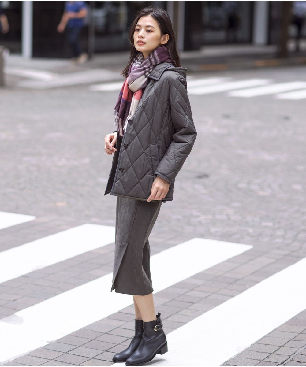 J.PRESS LADIES カシミヤチェック マフラー 