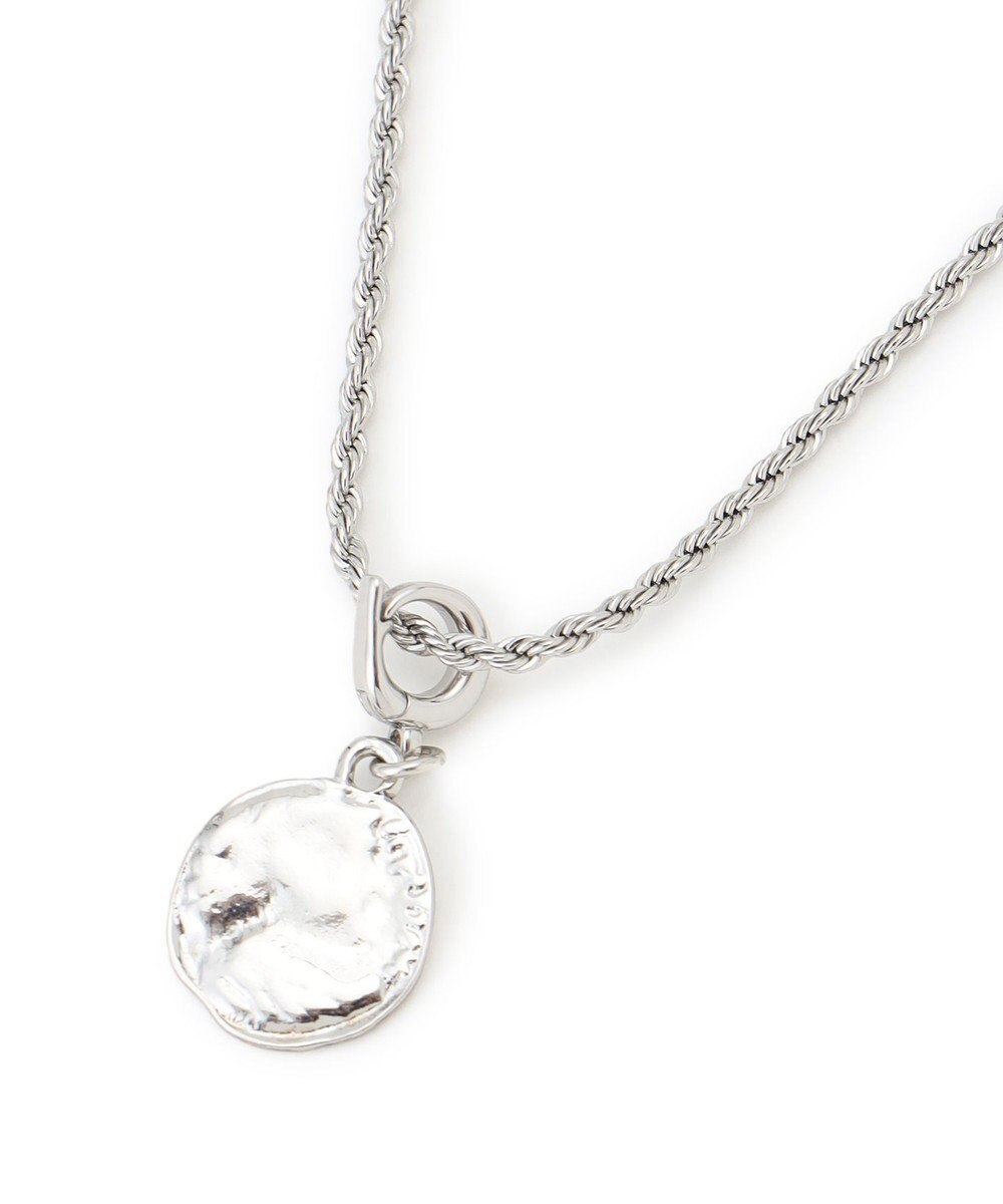 23区 コインモチーフ パール チェーン ネックレス 