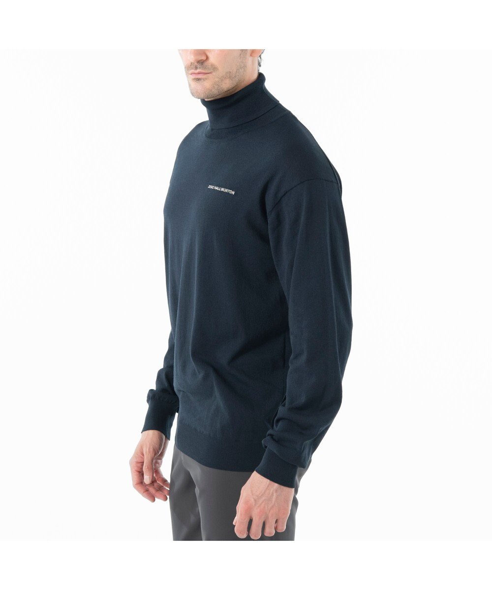 ZERO HALLIBURTON タートルネックニット ワンラインロゴver. ZHG-M5A4e 85117 
