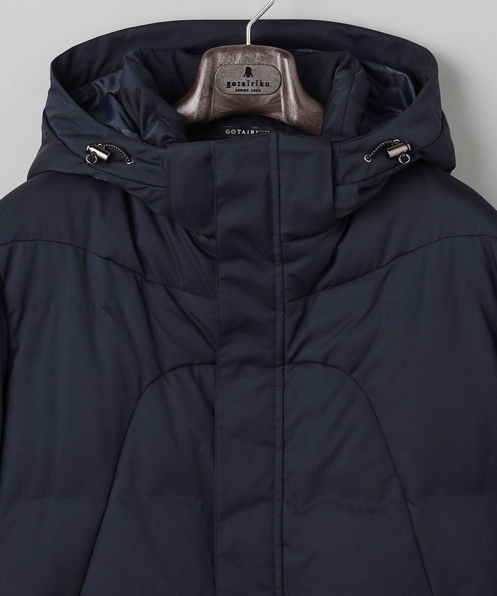 GOTAIRIKU WEB限定【仕事で着られる】ドレスダウンコート_ストレッチツイル_25年新作 