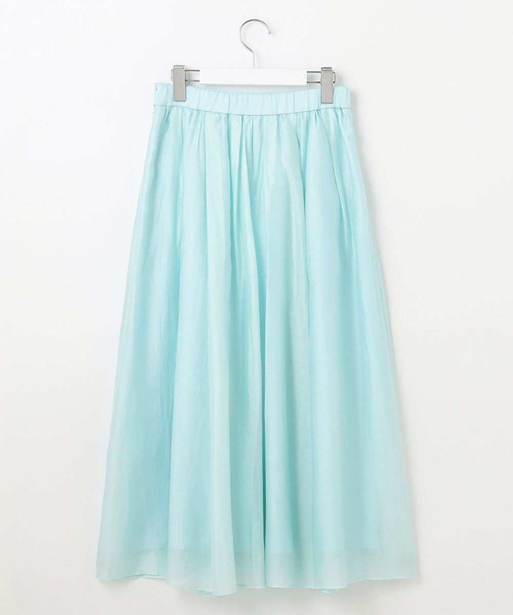 自由区 【洗える】エアリータック スカート 