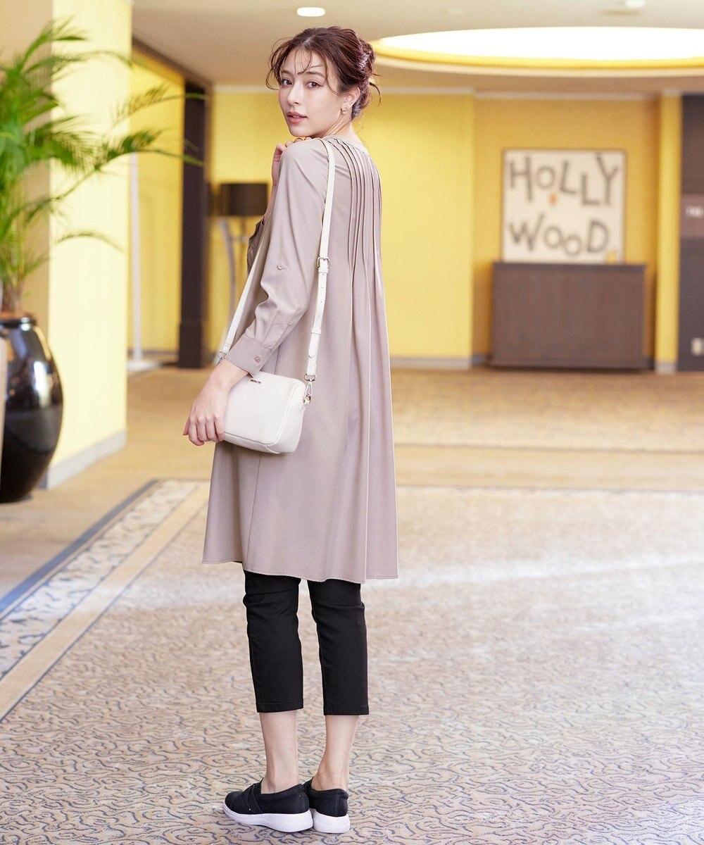 Tiaclasse 【新色追加・洗える】アンクルテーパードパンツ 