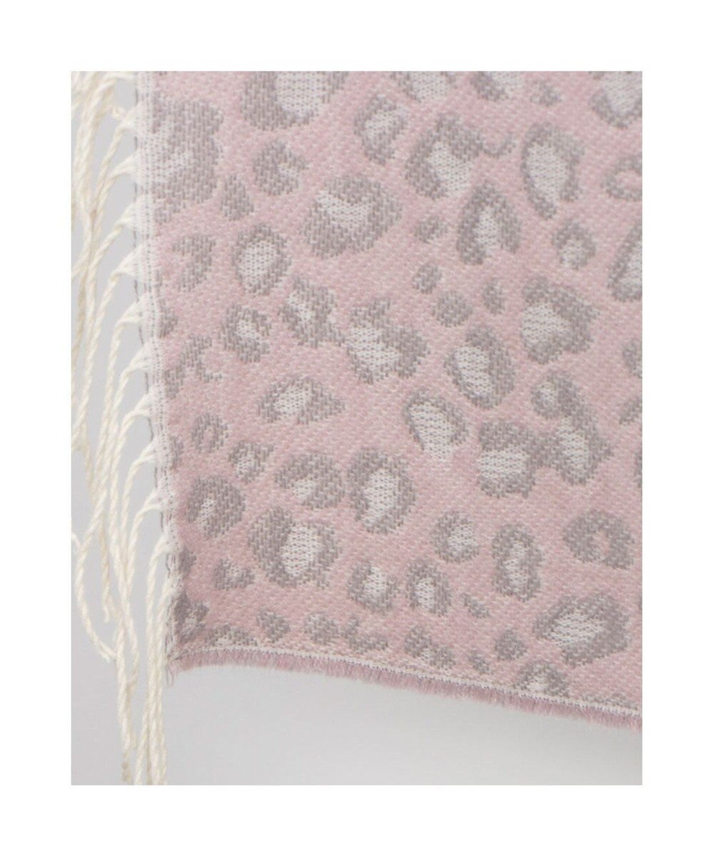 UNBILLION カシュネ cache nez / ヒョウ柄ジャカードストール 