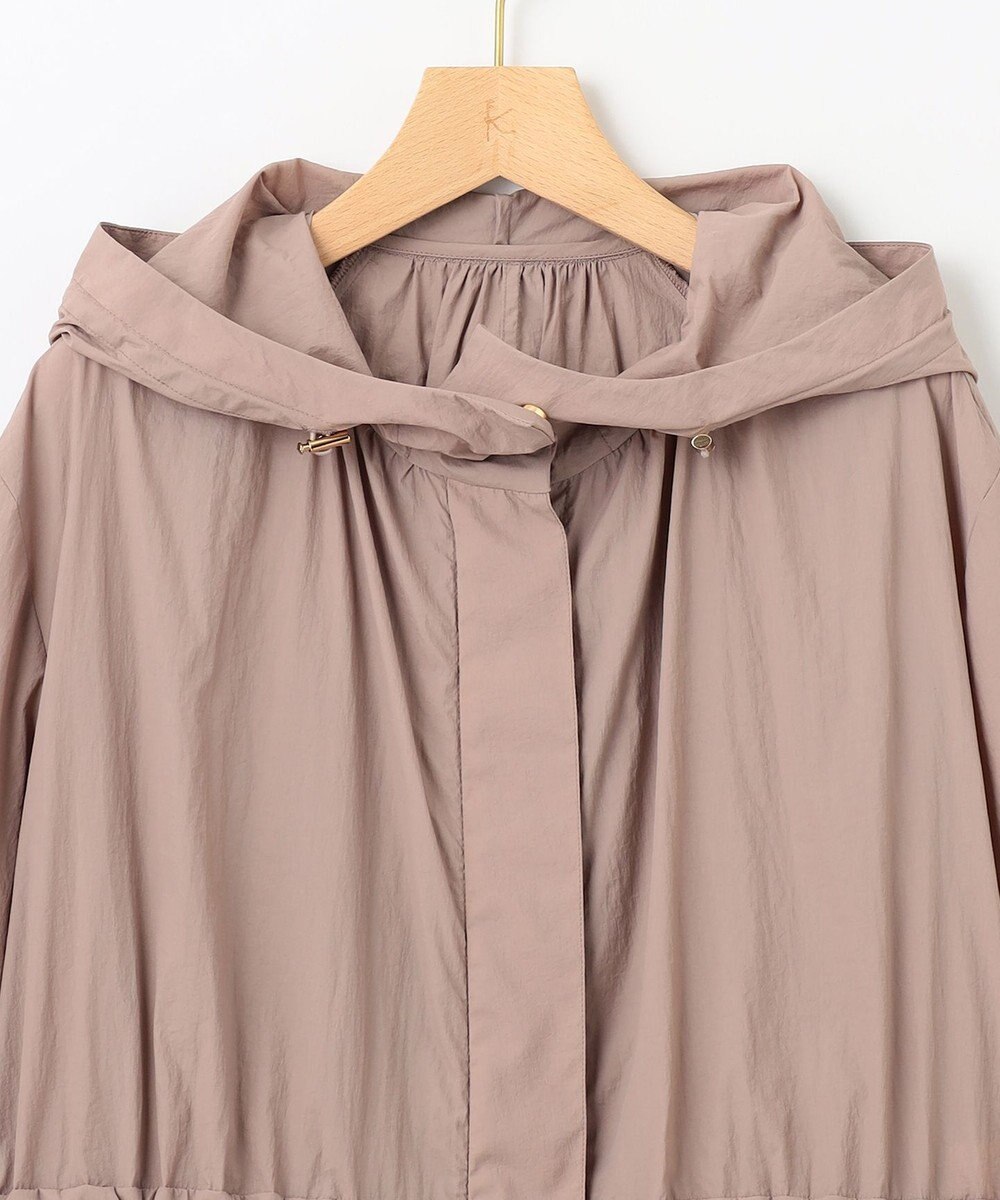 組曲 【撥水・WEB限定】ギャザーフード パッカブルブルゾン 