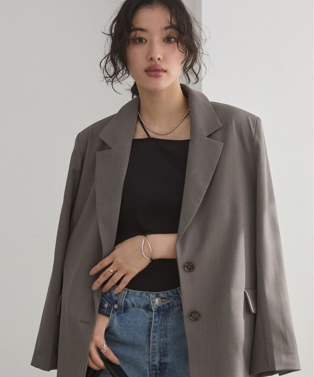 WEGO 【ANGIE VINTAGE/SMLサイズ展開】ストラップカップ付きベアキャミソール 