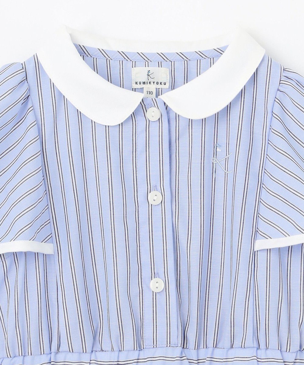 組曲 KIDS 【110-140㎝】サマーストライプ ワンピース 