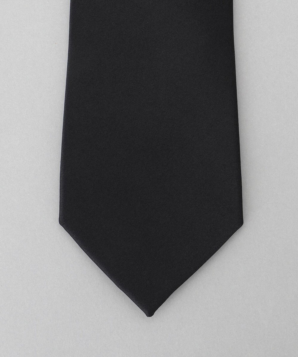 GOTAIRIKU 【WEAR BLACK】フォーマル用_サテン無地 ネクタイ 